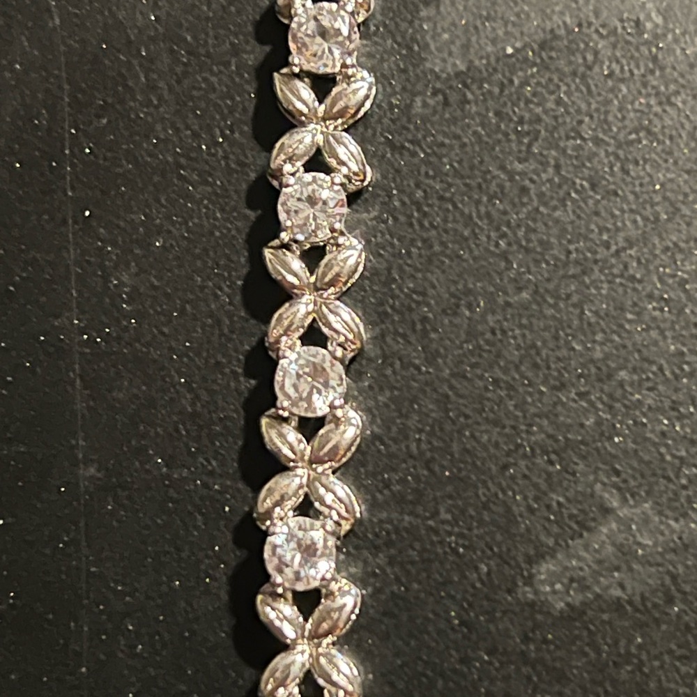 White sapphire’s bracelet bought at kays